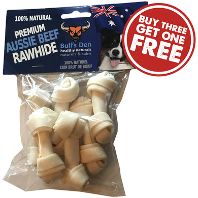 Organic & Natural Rawhide Mini Bones